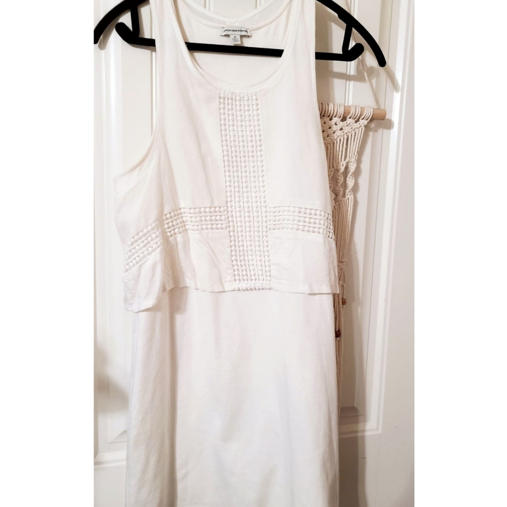 White fitted dress